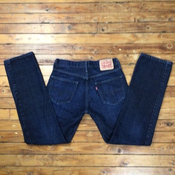 Levi’s 504 dark blue jeans 31/34 Levis - Picture 2 of 11